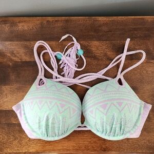 Victoria's Secret push up bikini swim top